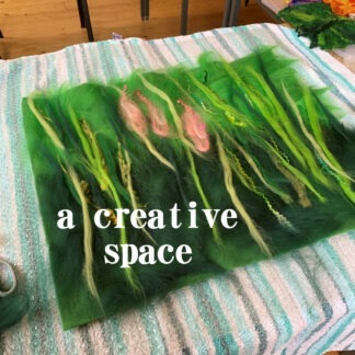 A creative space session at Barnsdale Gardens
