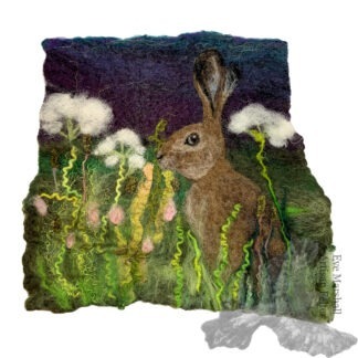 Hare at Dusk Original Artwork