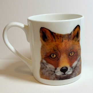 Fox Portrait Bone China mug