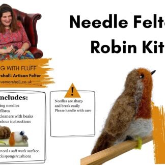 Needle Felted Robin Kit