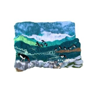 A Parcel of Oystercatchers Original Artwork