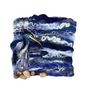 Heron by the Sea Original Artwork