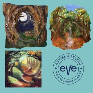 Tree Tunnels Felted Picture Workshop