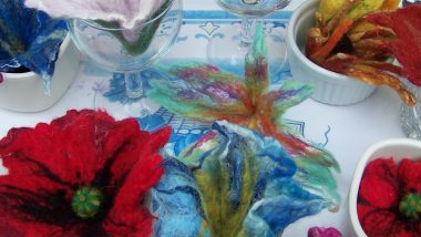 Felted Flowers
