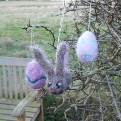 Needle Felted Easter Workshop by Eve Marshall