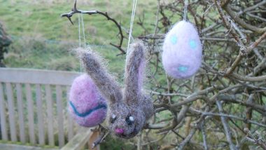 Needle Felted Easter Workshop by Eve Marshall