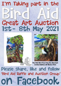bird aid art auction